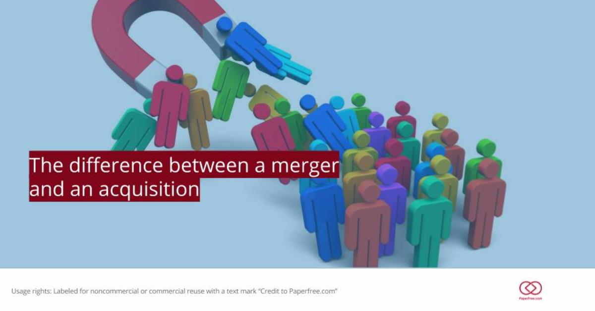 The difference between a merger and an acquisition