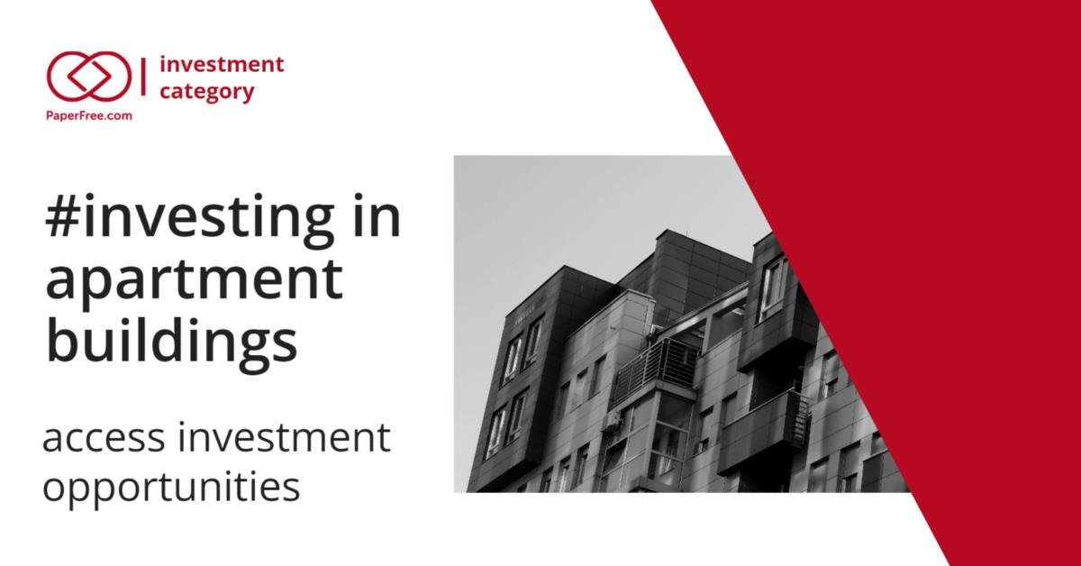 investing in apartment buildings