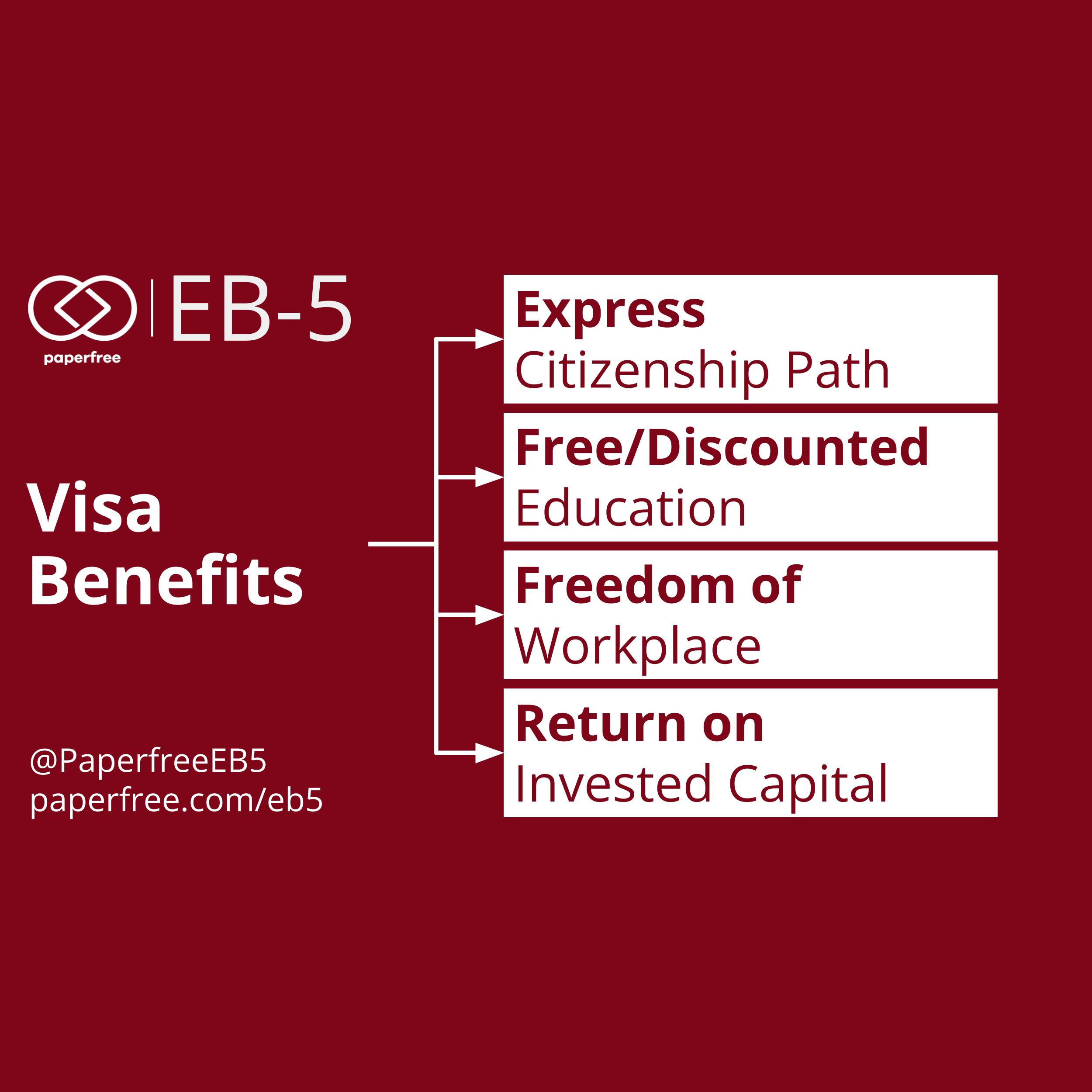 EB5 Visa benefits