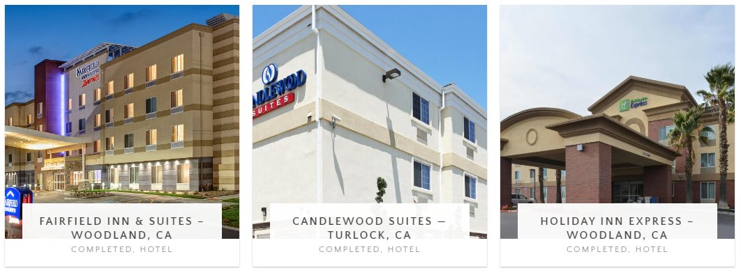 examples of completed eb 5 projects california