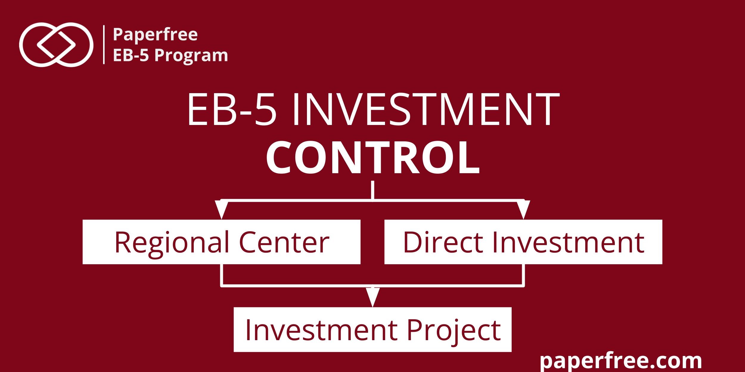 Eb5 investment control