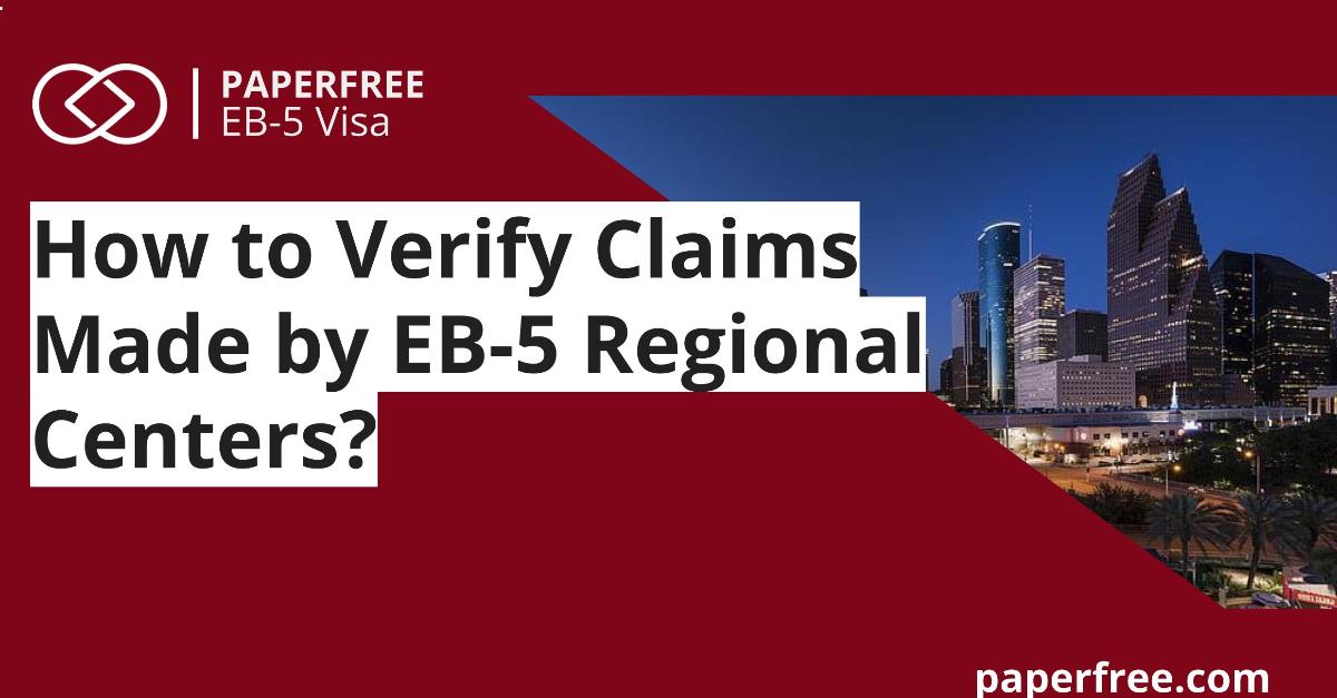 How to Verify Claims Made by EB-5 Regional Centers?