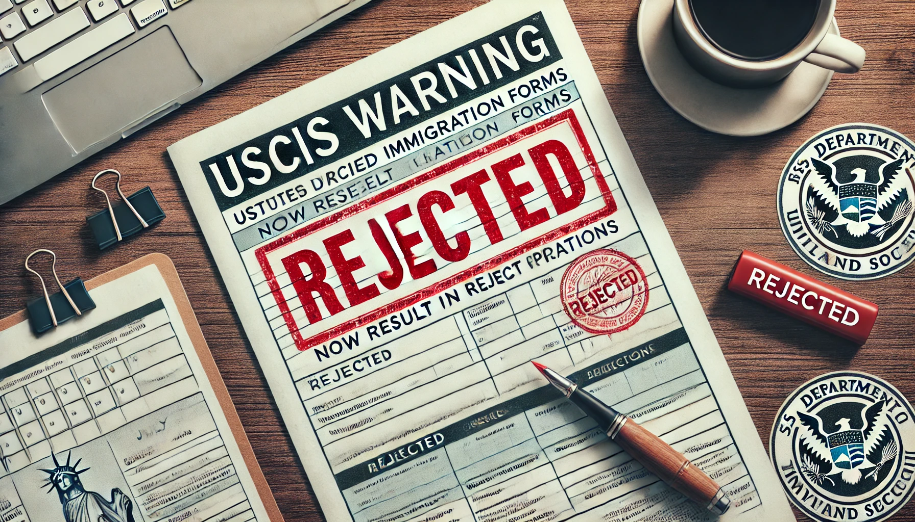 USCIS Warning: Outdated Immigration Forms Now Result in Rejected Applications (July 2024 Update) | USCIS Forms