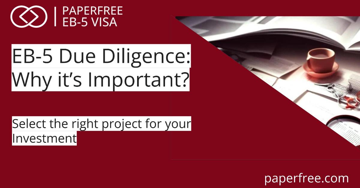 EB 5 due diligence checklist