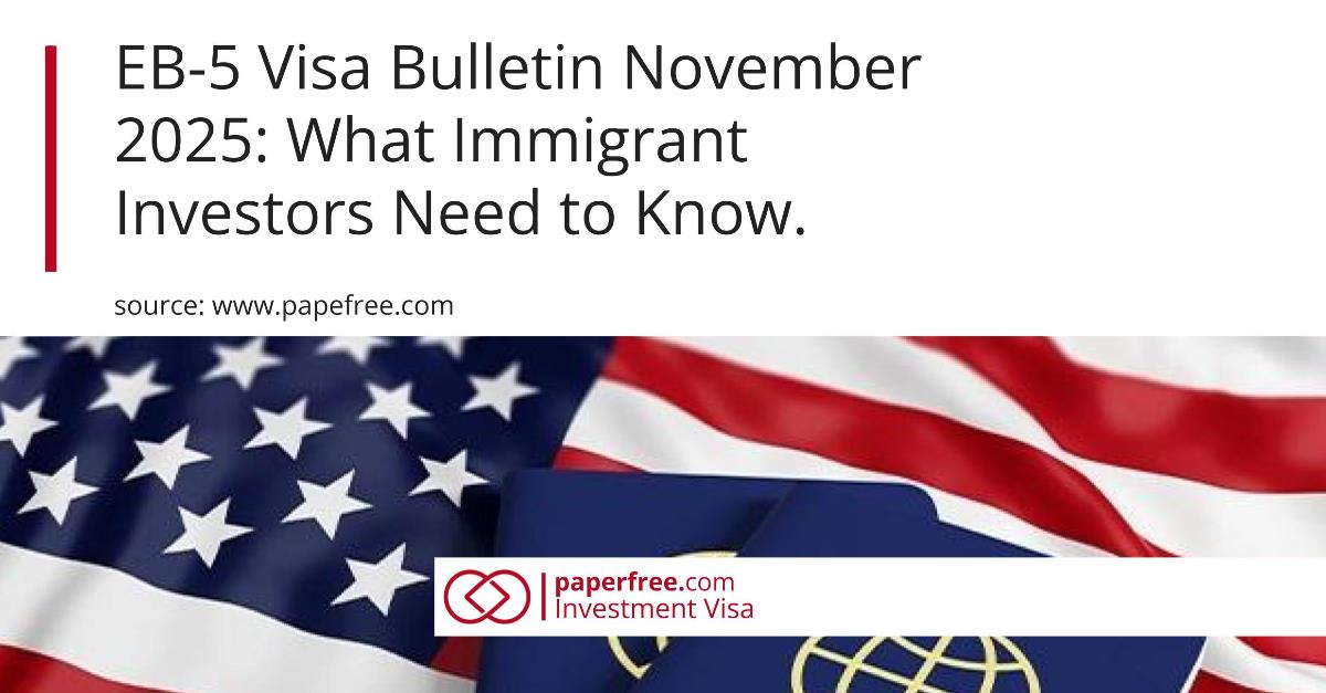 EB-5 Visa Bulletin November 2025 : Current Status, Set-Asides & Investor Guide