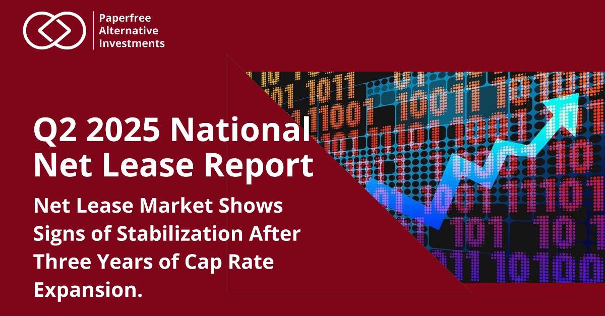 Net Lease Market Stabilizes Q2 2025 | Cap Rates Plateau After 3-Year Rise