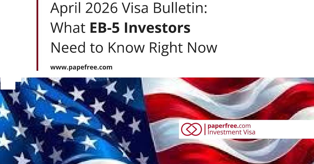 April 2026 Visa Bulletin: EB-5 Updates for India, China & All Countries