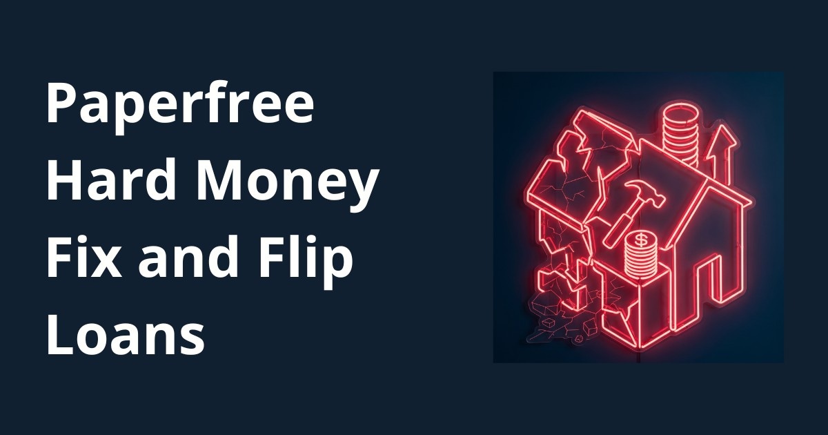 Hard Money Fix and Flip