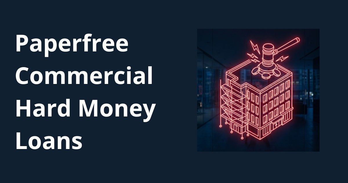 Commercial Hard Money Loan