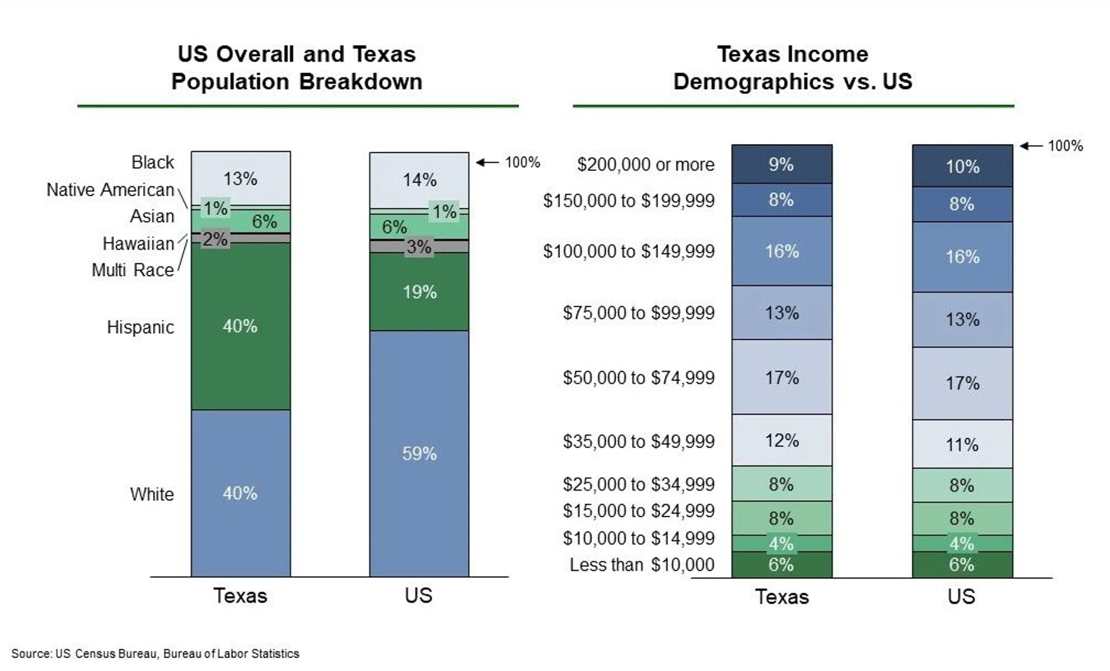 population overview Texas