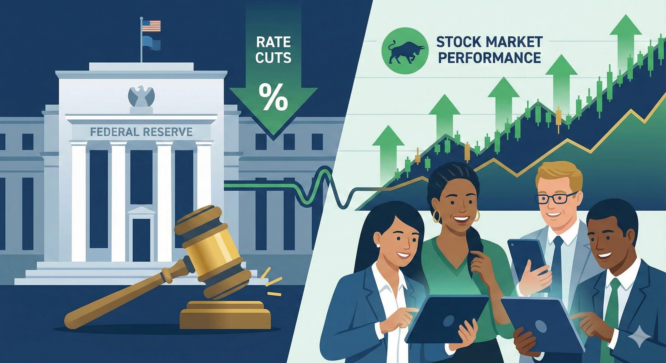 impact of fed rate cuts on stock market