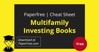 The Best Multifamily Investing Books  Cheat Sheet