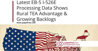 Latest EB-5 I-526E Processing Data Shows Rural TEA Advantage & Growing Backlogs