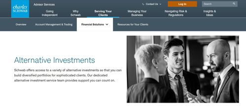 Schwab alternative investment marketplace platform