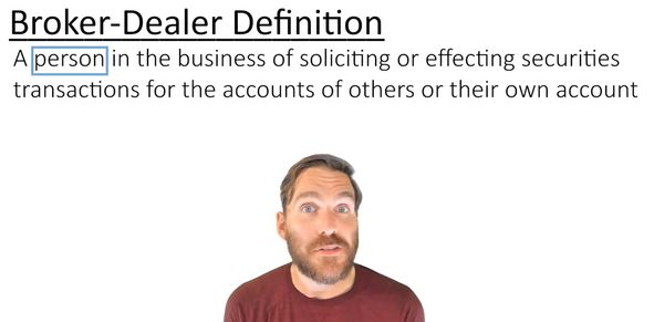 Broker-dealer definition